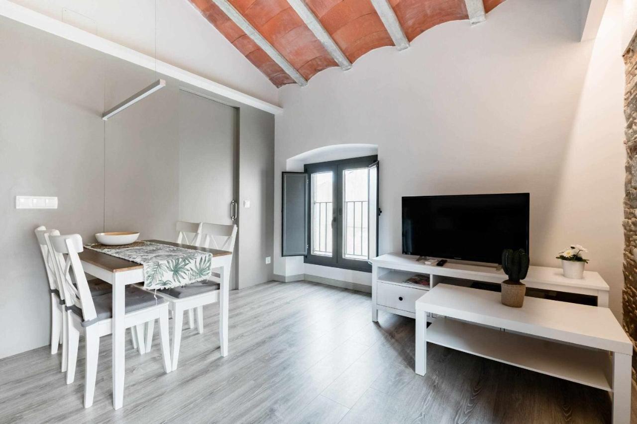 Revitalized Apartment In Historical Building Girona Eksteriør billede